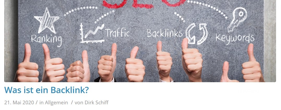 Was ist ein Backlink