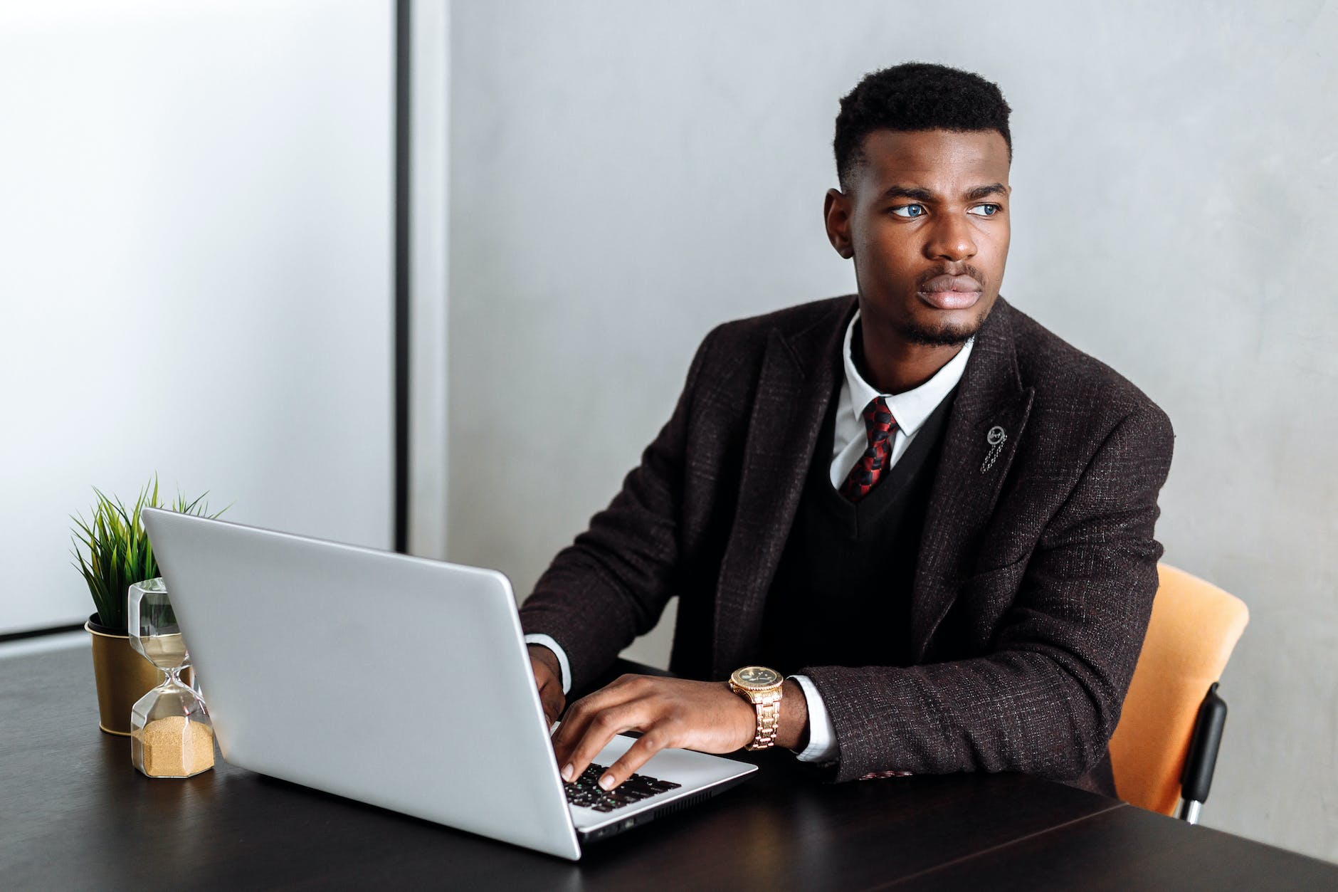businessman man suit people